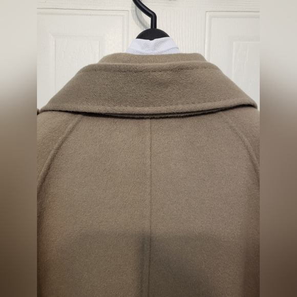 Oversized Winter Wool Cashmere Coat Size Small - NO BELT - Picture 14 of 16